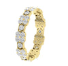 Unique I1/G Huge 2.25Ct Round Brilliant Cut Diamond Jewelry Prong Set Eternity Ring Engagement Band 14Kt White / Yellow / Rose Gold