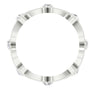 I1/G Huge 3.00Ct Natural Diamond 14K White / Yellow / Rose Gold Excellent Eternity Engagement Ring Band