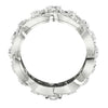 I1/G Huge 3.85Ct Natural Diamond Jewelry Eternity Wedding Ring Band Prong Set 14K White / Yellow / Rose Gold