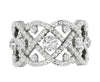 I1/G Huge 3.85Ct Natural Diamond Jewelry Eternity Wedding Ring Band Prong Set 14K White / Yellow / Rose Gold