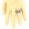 I1/G Huge 3.85Ct Natural Diamond Jewelry Eternity Wedding Ring Band Prong Set 14K White / Yellow / Rose Gold
