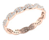 I1/G Natural 0.75Ct Diamond Eternity Engagement Ring Band Appraisal 14K White / Yellow / Rose Gold