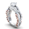 Excellent I1/G Huge 2.01Ct Natural Diamond 14K Two-Tone Gold Solitaire Engagement Wedding Ring Band Appraisal