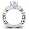 Excellent I1/G Huge 2.01Ct Natural Diamond 14K Two-Tone Gold Solitaire Engagement Wedding Ring Band Appraisal