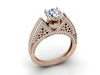 Excellent I1/G Huge 1.75Ct Natural Diamond 14K White / Yellow / Rose Gold Solitaire Engagement Ring Band
