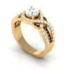 Prong Set I1/G 1.30Ct Real Diamond Jewelry Appraisal 14K Solid Gold Solitaire Anniversary Ring Band