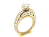 I1/G Huge 2.75Ct Not Enhanced Diamond Jewelry 14K Solid Gold Solitaire Engagement Ring Band Appraisal