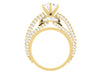 I1/G Huge 2.75Ct Not Enhanced Diamond Jewelry 14K Solid Gold Solitaire Engagement Ring Band Appraisal