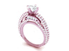 I1/G Huge 2.75Ct Not Enhanced Diamond Jewelry 14K Solid Gold Solitaire Engagement Ring Band Appraisal
