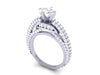 I1/G Huge 2.75Ct Not Enhanced Diamond Jewelry 14K Solid Gold Solitaire Engagement Ring Band Appraisal