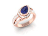 Unique I1/G 0.80Ct Genuine Diamond Jewelry Solitaire Anniversary Ring Band 14K White / Yellow / Rose Gold