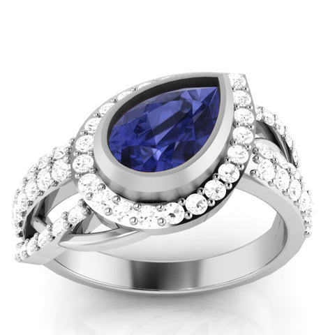 Unique I1/G 0.80Ct Genuine Diamond Jewelry Solitaire Anniversary Ring Band 14K White / Yellow / Rose Gold