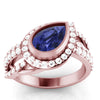 Unique I1/G 0.80Ct Genuine Diamond Jewelry Solitaire Anniversary Ring Band 14K White / Yellow / Rose Gold