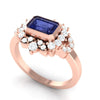 Sparkly I1/G Natural 0.50Ct Diamond Jewelry Solid 14Kt White Gold Excellent Solitaire Ring Engagement Band