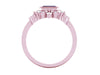 Sparkly I1/G Natural 0.50Ct Diamond Jewelry Solid 14Kt White Gold Excellent Solitaire Ring Engagement Band