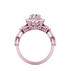 Prong Set I1/G 1.80Ct Round Brilliant Cut Diamond Designer 10.65MM Solitaire Engagement Ring Band 14K Solid Gold