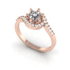 Excellent I1/G 0.30Ct Real Diamond Jewelry 14Kt Solid Gold Prong Set Solitaire Ring Engagement Band Size 4-10