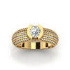 Prong & Bezel Set I1/G 1.40TCW Not Enhanced Diamond Solitaire Anniversary Ring Band 14Kt Solid Gold Appraisal