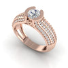Prong & Bezel Set I1/G 1.40TCW Not Enhanced Diamond Solitaire Anniversary Ring Band 14Kt Solid Gold Appraisal