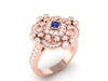 Excellent Solitaire Engagement Ring Band I1/G 1.01Ct Natural Diamond Jewelry 14K White / Yellow / Rose Gold