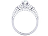 I1/G Huge 1.80Ct Real Diamond Jewelry Designer Solitaire Engagement Ring Band 14Kt Solid Gold