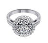 SI1/G 1.35Ct Not Enhanced Diamond Jewelry 14Kt White / Yellow / Rose Gold Designer Solitaire Ring Anniversary Band