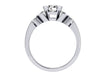Sparkly I1/G 1.20Ct Natural Diamond 14Kt Solid Gold Unique Solitaire Engagement Ring Band Bezel Set