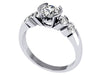 Sparkly I1/G 1.20Ct Natural Diamond 14Kt Solid Gold Unique Solitaire Engagement Ring Band Bezel Set