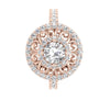 Unique I1/G 1.25TCW Not Enhanced Diamond Jewelry 14K White / Yellow / Rose Gold Solitaire Anniversary Ring Band