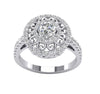 Unique I1/G 1.25TCW Not Enhanced Diamond Jewelry 14K White / Yellow / Rose Gold Solitaire Anniversary Ring Band