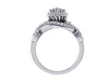 Genuine SI1/G Round 1.15Ct Diamond 14K Solid Gold Solitaire Engagement Ring Band