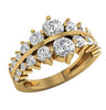 Unique I1/G Real 1.80Ct Diamond Prong Set Solitaire Ring Engagement Band 11.05MM 14Kt Solid Gold