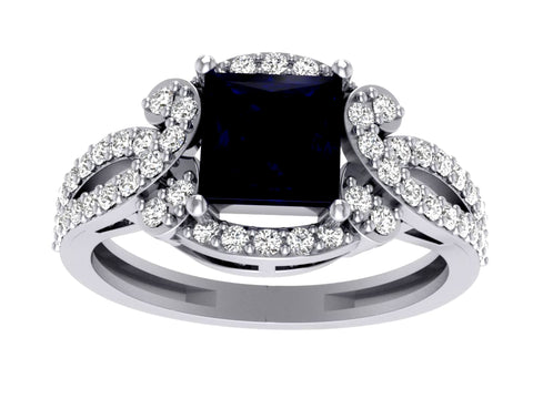 Solitaire Engagement Ring Band SI1/G 0.65Ct Not Enhanced Diamond 14K White / Yellow / Rose Gold 10.25MM