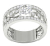 14Kt White / Yellow / Rose Gold SI1/G Huge 2.30Ct Not Enhanced Diamond Excellent Solitaire Engagement Ring Band