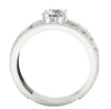 14Kt White / Yellow / Rose Gold SI1/G Huge 2.30Ct Not Enhanced Diamond Excellent Solitaire Engagement Ring Band