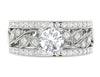 14Kt White / Yellow / Rose Gold SI1/G Huge 2.30Ct Not Enhanced Diamond Excellent Solitaire Engagement Ring Band