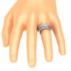 Excellent I1/G Huge 2.35Ct Round Cut Sparkly Diamond 14Kt Solid Gold Solitaire Engagement Ring Band