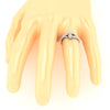 SI1/G 0.80TCW Forever Us Two Stone Natural Diamond 14Kt Solid Gold Solitaire Engagement Ring Band 8.05 MM