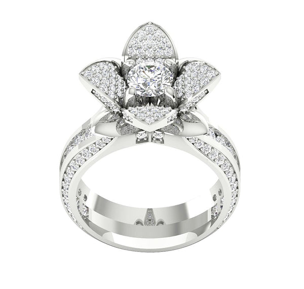 I1/G Designer Huge 2.75Ct Not Enhanced Diamond 14Kt Solid Gold Solitaire Ring Engagement Band Appraisal
