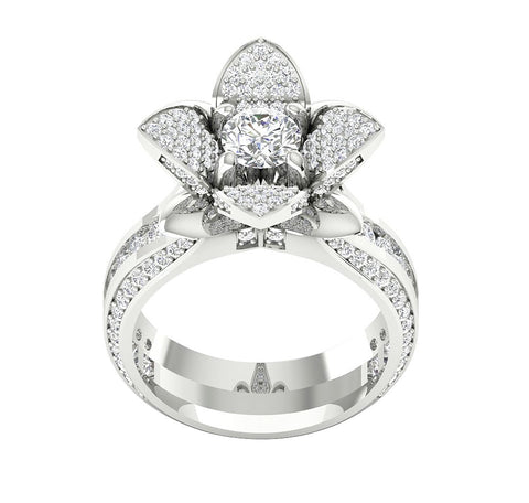 I1/G Designer Huge 2.75Ct Not Enhanced Diamond 14Kt Solid Gold Solitaire Ring Engagement Band Appraisal