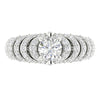 Unique I1/G Huge 1.80Ct Not Enhanced Diamond Solitaire Ring Engagement Band 14K White / Yellow / Rose Gold