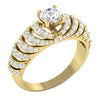 Unique I1/G Huge 1.80Ct Not Enhanced Diamond Solitaire Ring Engagement Band 14K White / Yellow / Rose Gold