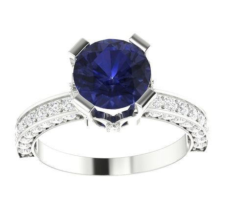Prong Set Natural I1/G 1.25Ct Diamond Solid 14Kt White / Yellow / Rose Gold Solitaire Engagement Ring Band Appraisal