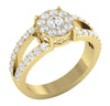 Unique I1/G 1.15Ct Not Enhanced Diamond Jewelry Prong Set Solitaire Engagement Ring Band 14K White / Yellow / Rose Gold