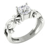 14Kt White / Yellow / Rose Gold I1/H 0.90Ct Natural Diamond Solitaire Ring Engagement Band Appraisal