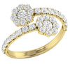 Prong Set I1/G 1.75Ct Genuine Diamond 14Kt White Gold  Appraisal Solitaire Anniversary Wedding Ring Band