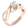I1/G 1.50Ct Round Brilliant Cut Diamond Prong Set Solitaire Anniversary Ring Band Appraisal 14K Solid Gold
