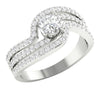 14Kt Solid Gold Appraisal Huge I1/G 1.75Ct Not Enhanced Diamond Solitaire with Accents Ring Band 11.05MM