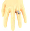 I1/G Not Enhanced 1.60Ct Forever Us 2 Stone Diamond 14Kt Solid Gold Solitaire Engagement Ring Band