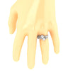 Comfort fit Polished Shiny I1/G 1.60Ct Natural Forever Us Two Stone Diamond Solitaire Ring Engagement Band